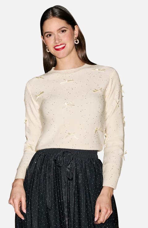 Sparkle Bow Jumper