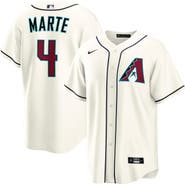 Nike Men's Nike Ketel Marte Cream Arizona Diamondbacks Home Replica Jersey
