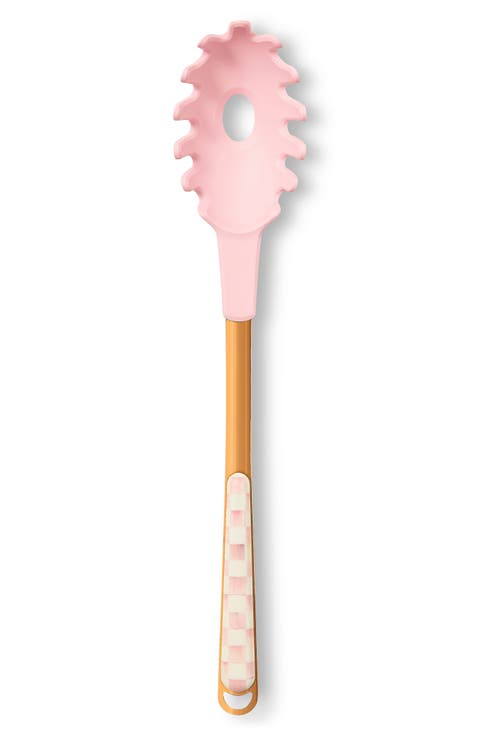 Rosy Check Pasta Spoon