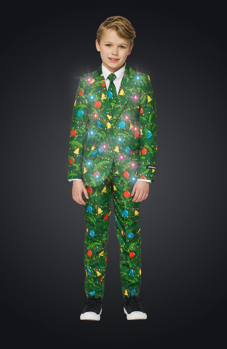 SUITMEISTER Kids' Light-Up Christmas Suit, Alternate, color,