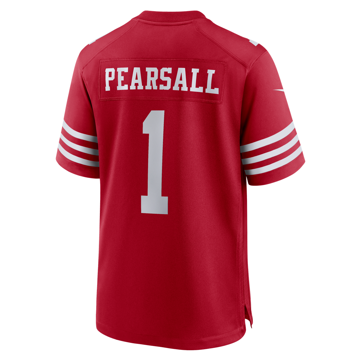 Nike Men's Nike Ricky Pearsall Scarlet San Francisco 49ers 80th ...