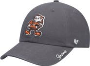 '47 Women's '47 Charcoal Cleveland Browns Brownie The Elf Miata Clean Up Legacy Adjustable Hat