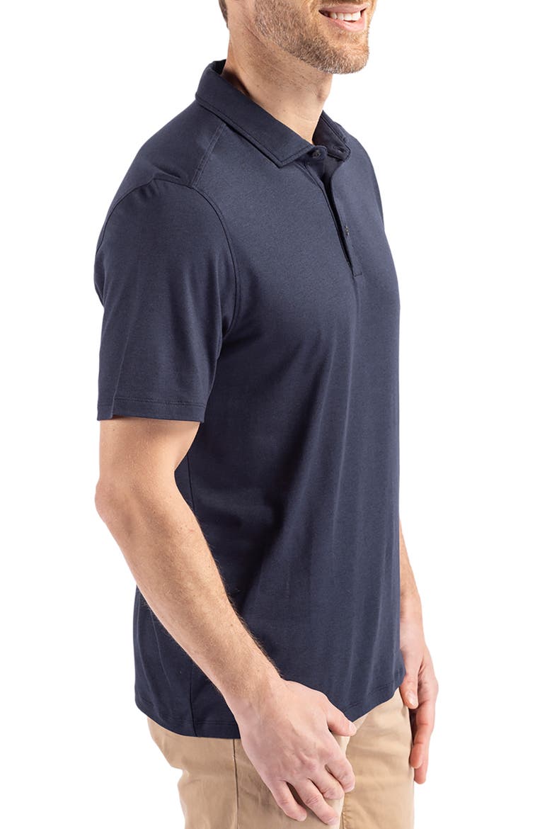 Coastline Epic Comfort Polo, Alternate, color, NAVY BLUE