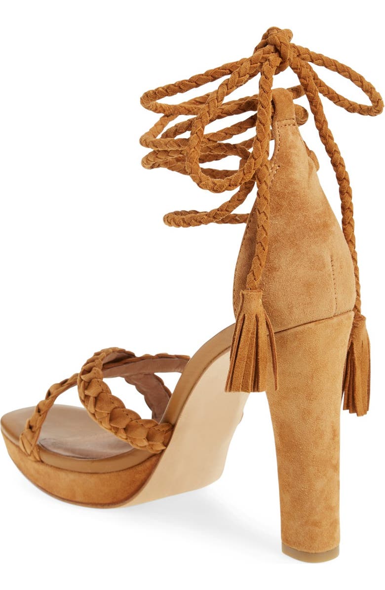 Joie 'Flo' Ankle Wrap Sandal, Alternate, color,