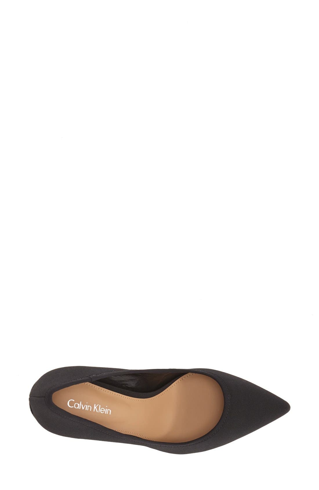 Calvin Klein Gayle Pointed Toe Pump, Alternate, color, 