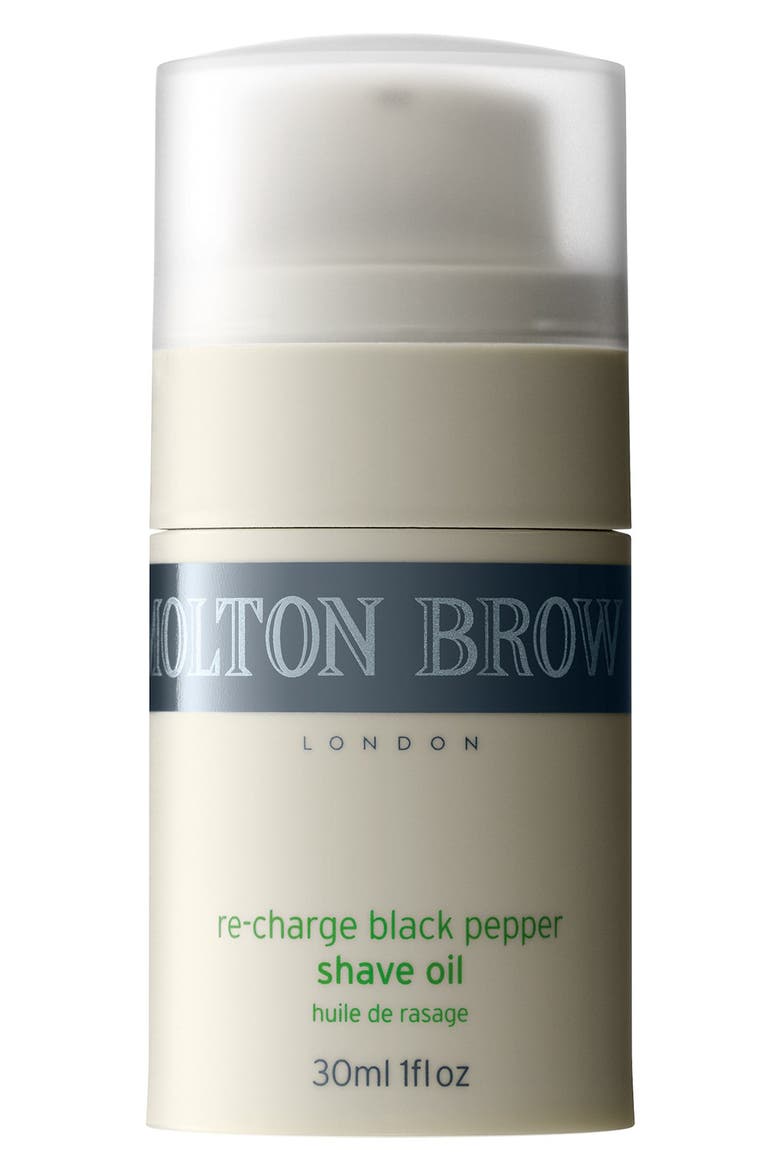 London 'Re-Charge Black Pepper' Shave Oil, Main, color, NO COLOR