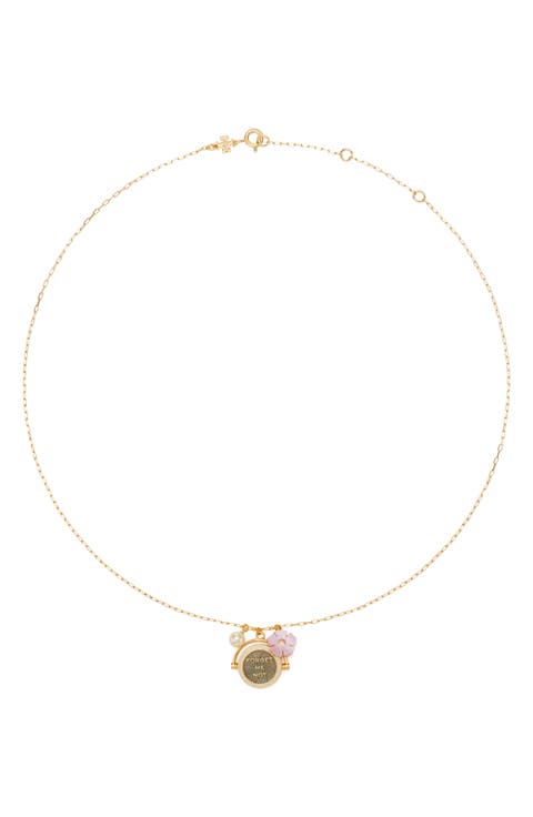 Forget Me Not Charm Pendant