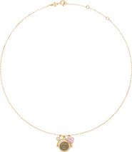 Tory Burch Forget Me Not Charm Pendant