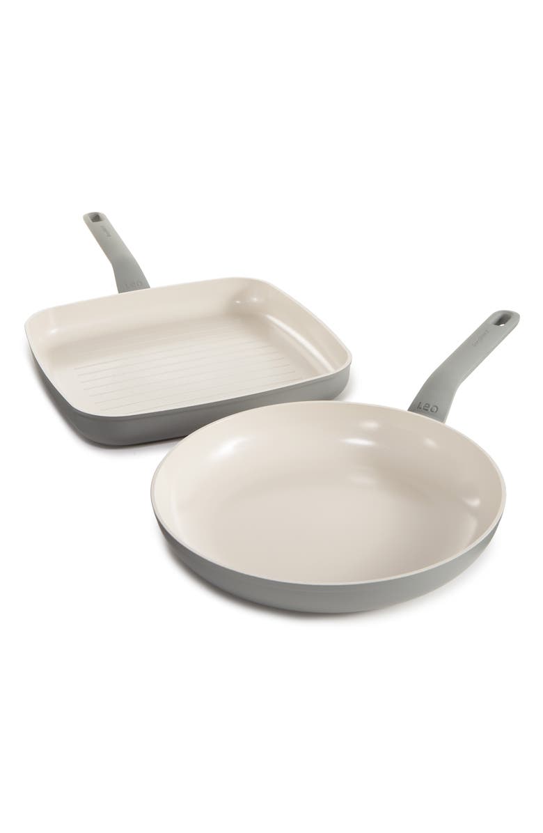 BergHOFF Leo Balance Fry & Grill Pan Set, Main, color, Moon Mist