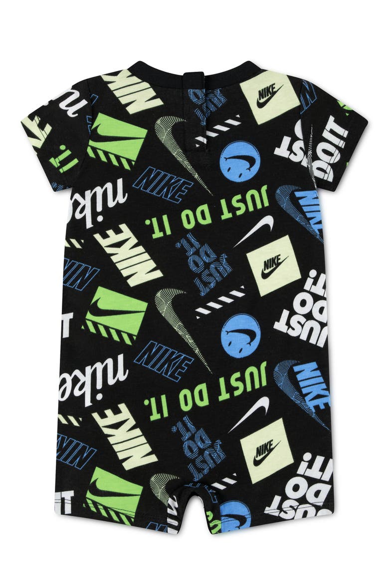 Sportswear In the Zone Romper, Alternate, color, BLACK