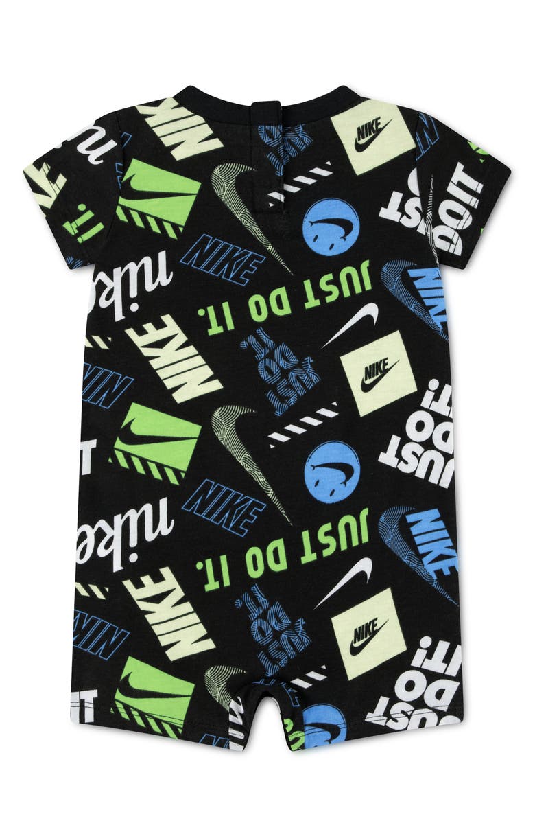 Nike Sportswear In the Zone Romper, Alternate, color, Black