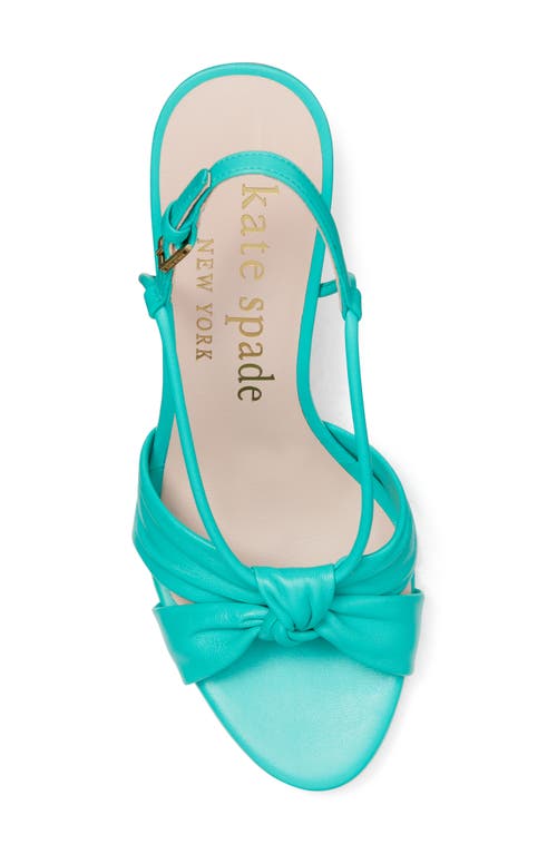 Kate Spade New York Mai Tai Slingback Sandal In Green