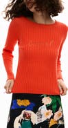 Desigual Long Sleeve Rib T-Shirt