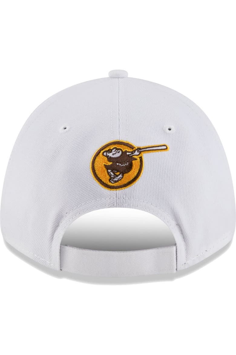 Men's New Era White San Diego Padres League II 9FORTY Adjustable Hat, Alternate, color, White
