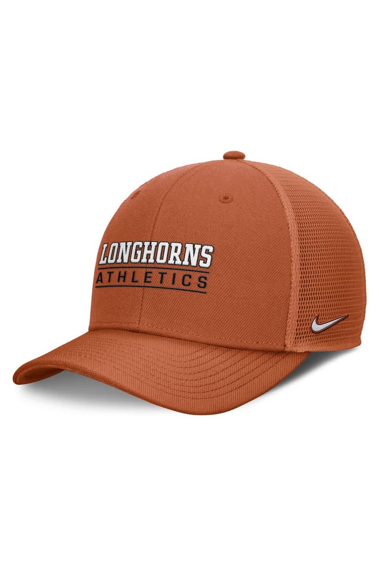 Men's Nike Texas Orange Texas Longhorns Rise Adjustable Hat, Main, color, Burnt Orange