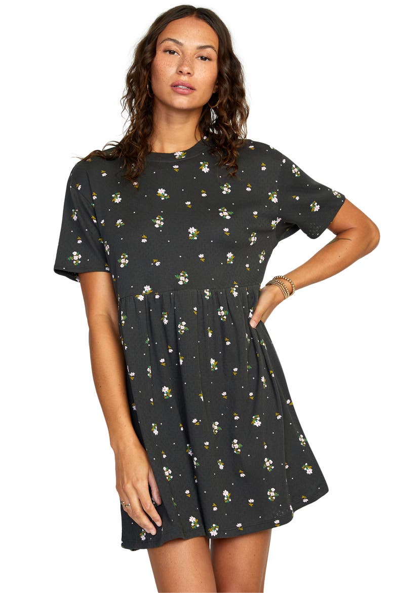 City Vibes Leopard Print Dress, Alternate, color, BLACK