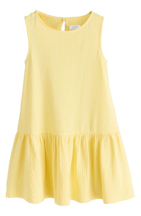 Kids' Sleeveless Cotton Jersey Drop Waist Sundress (Little Kid & Big Kid)