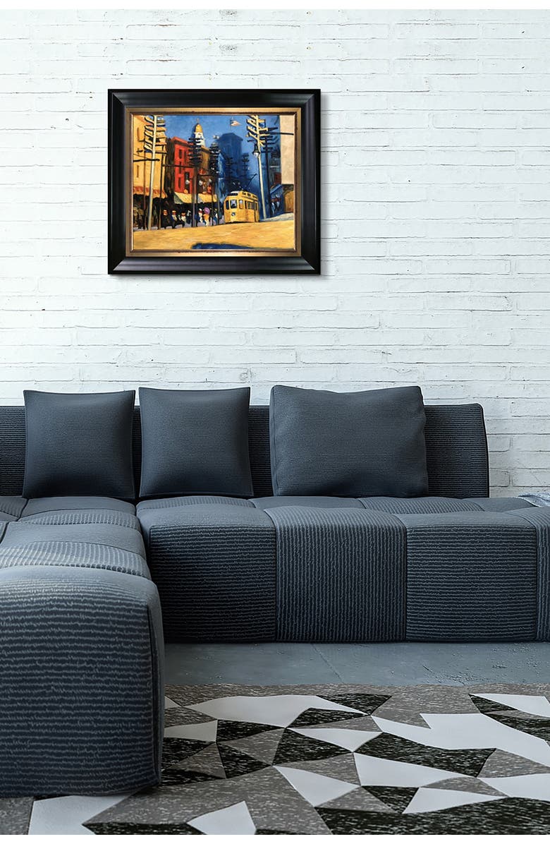 OVERSTOCK ART Yonkers, 1916 by Edward Hopper Framed Hand Painted Oil Reproduction, Alternate, color,