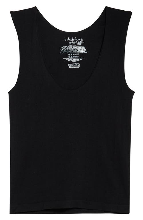 Free People Clean Lines Seamless Muscle Fit Camisole In Black