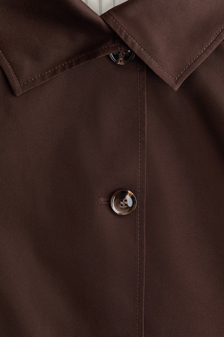 Twill jacket, Alternate, color, Dark brown