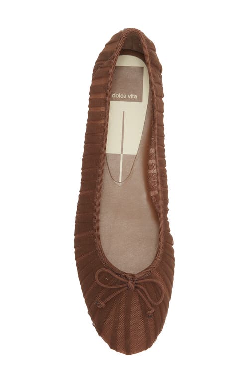 Dolce Vita Cianna Ballet Flat In Brown