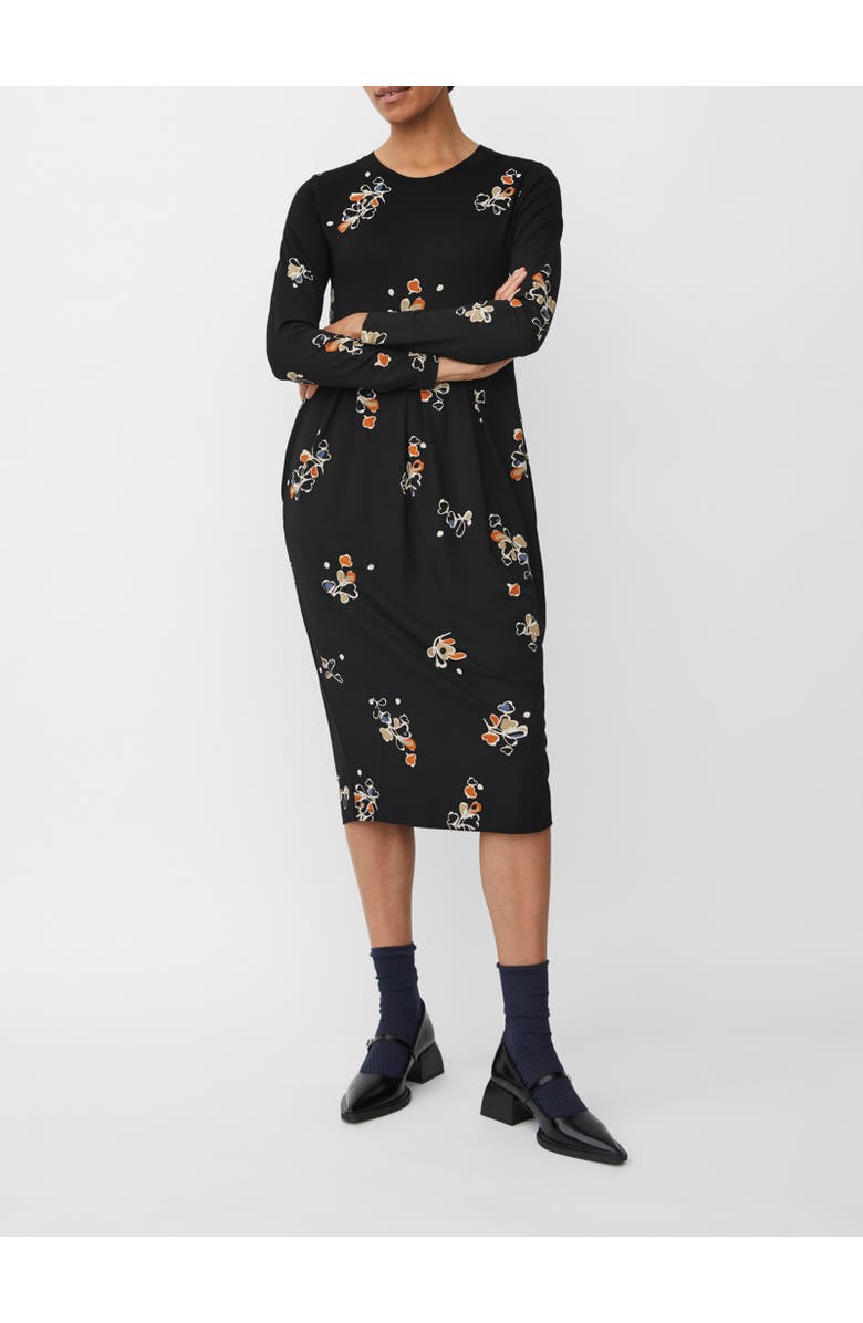 Masai Copenhagen MaNamo Long Sleeve Midi Dress, Alternate, color, Autumnal