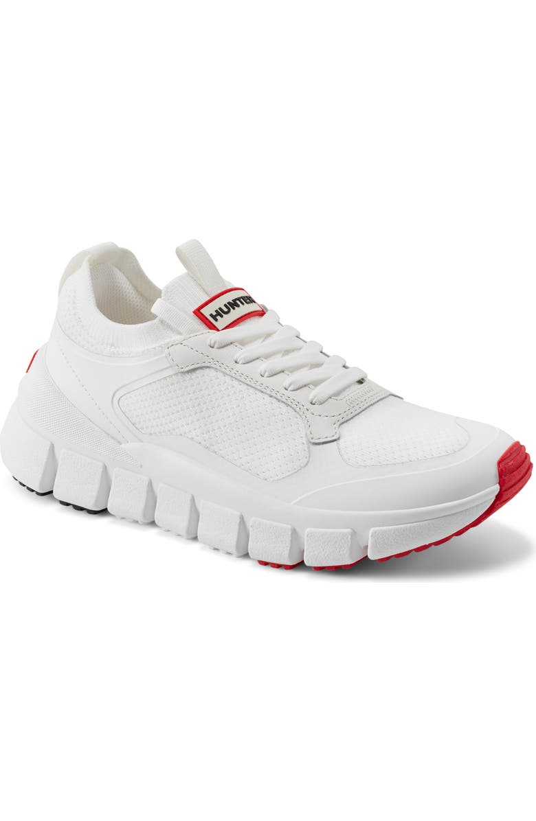 Hunter Irena Sneaker, Main, color, White
