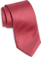 Canali Geometric Silk Tie