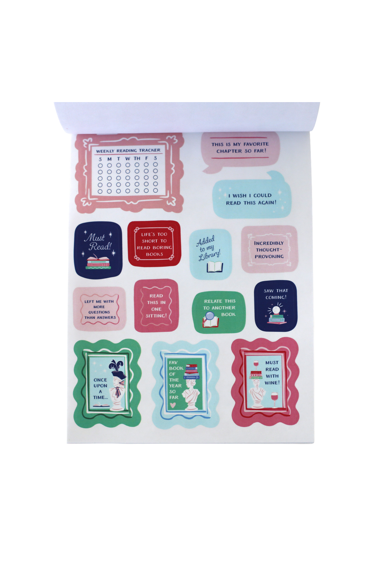 Jollity & Co. Book Club Sticker Book, Alternate, color, Assorted Pre-Pack
