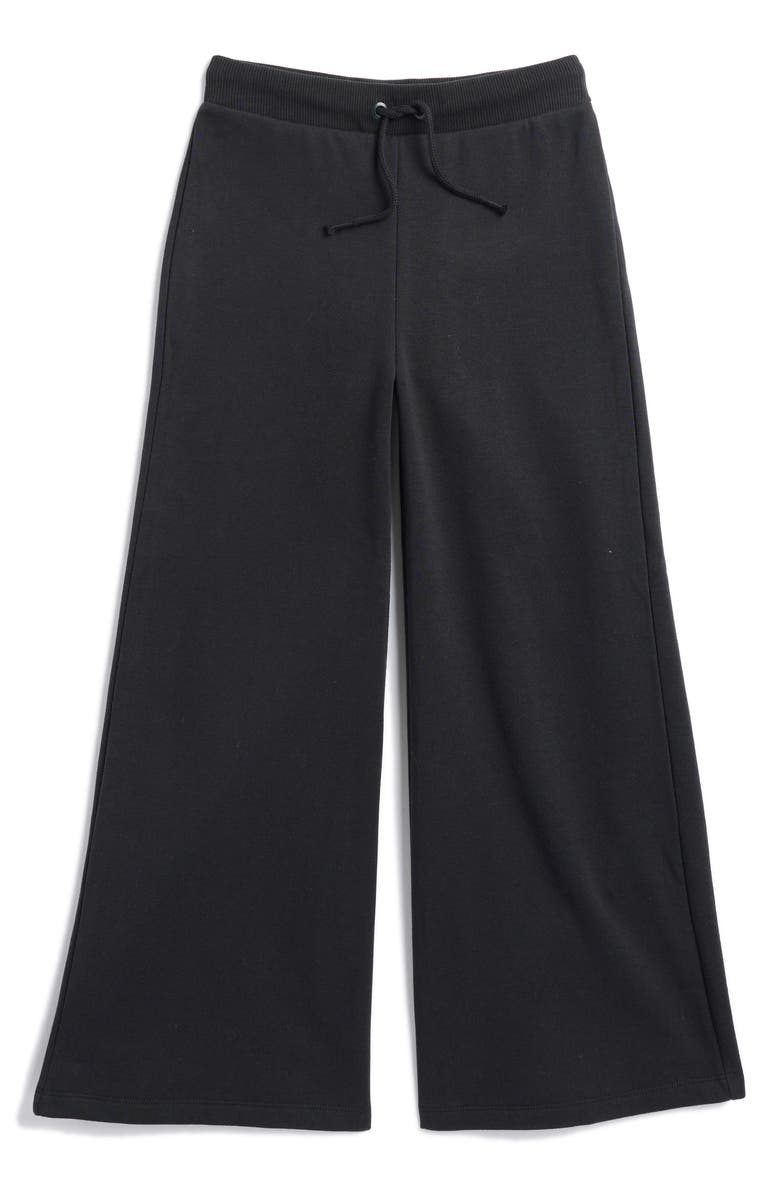 Treasure & Bond Kids' Wide Leg Fleece Pants, Main, color,