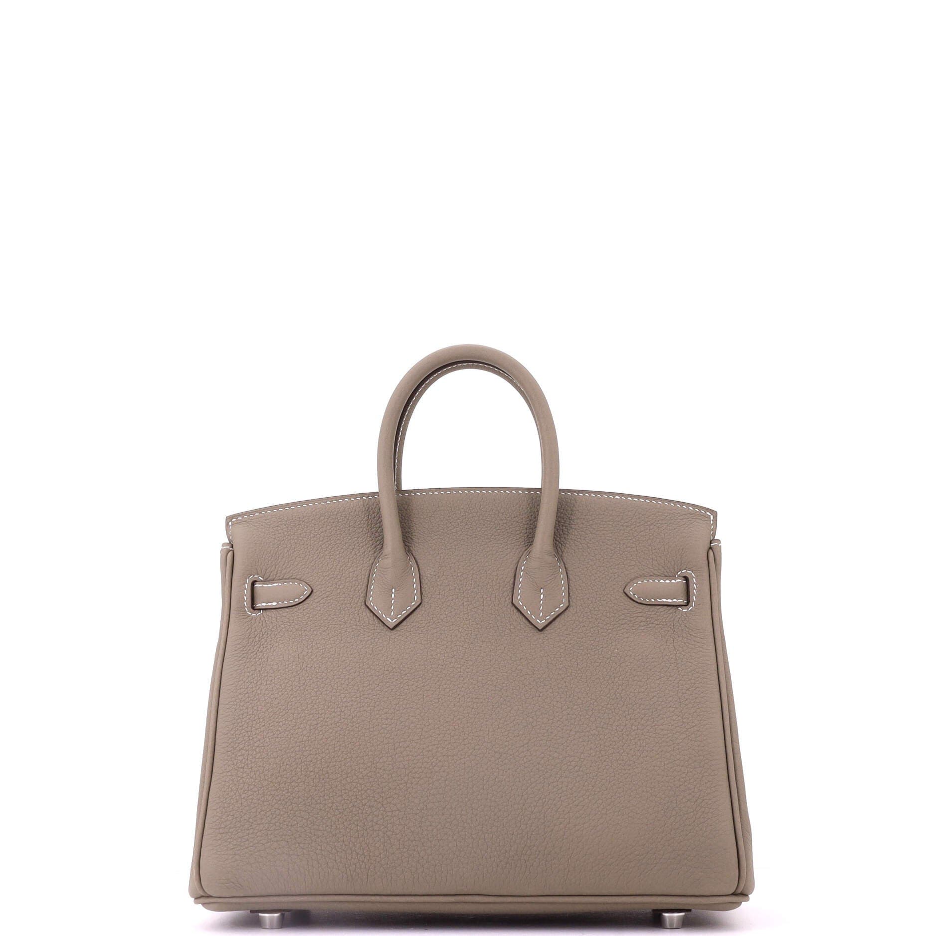 Birkin Handbag Grey Togo with Palladium Hardware 25, Alternate, color, Grey