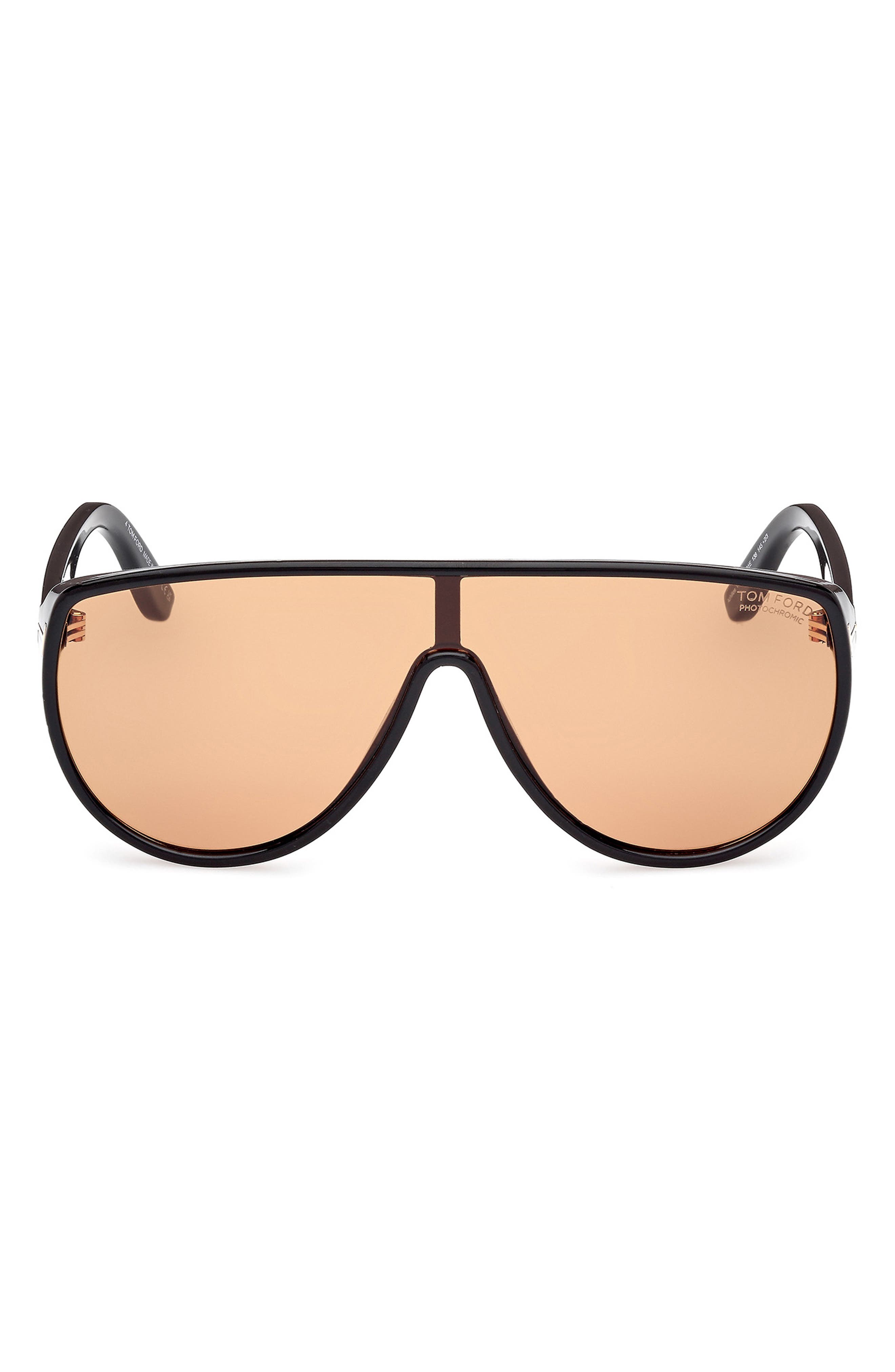 Achilles 138mm Shield Sunglasses (Men) | Nordstrom