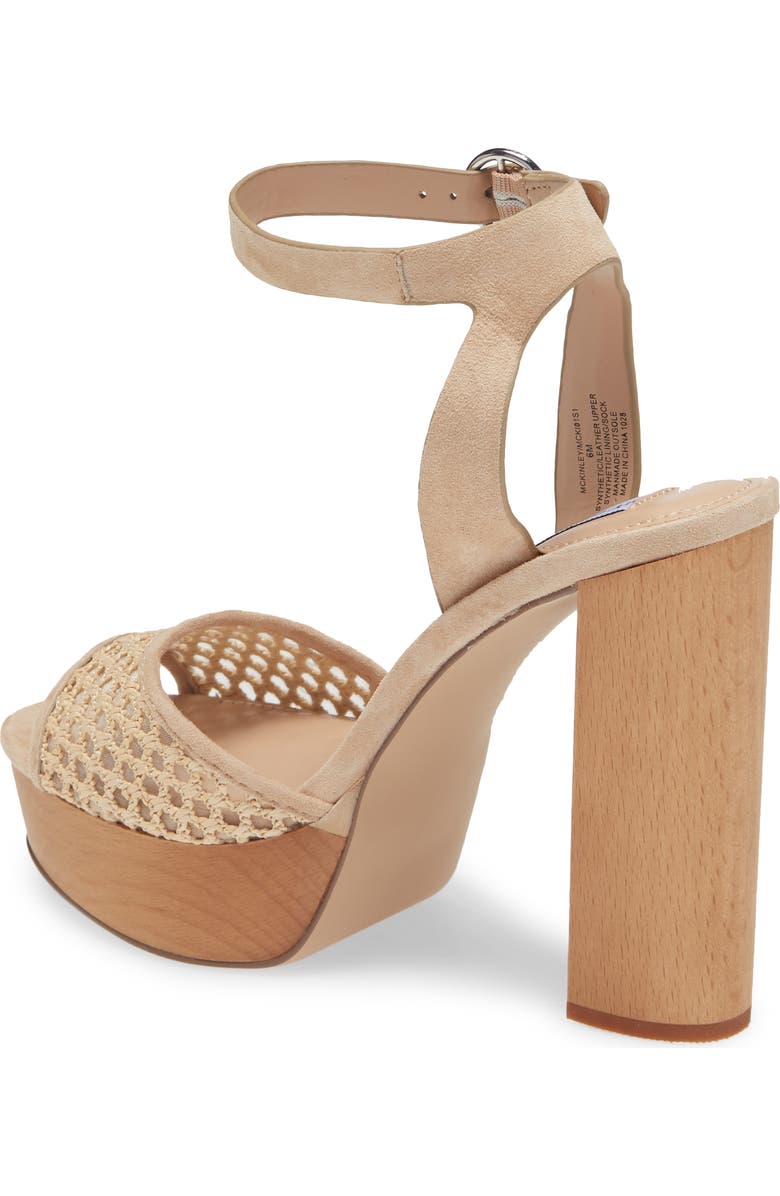 Steve Madden McKinley Platform Block Heel Sandal, Alternate, color,