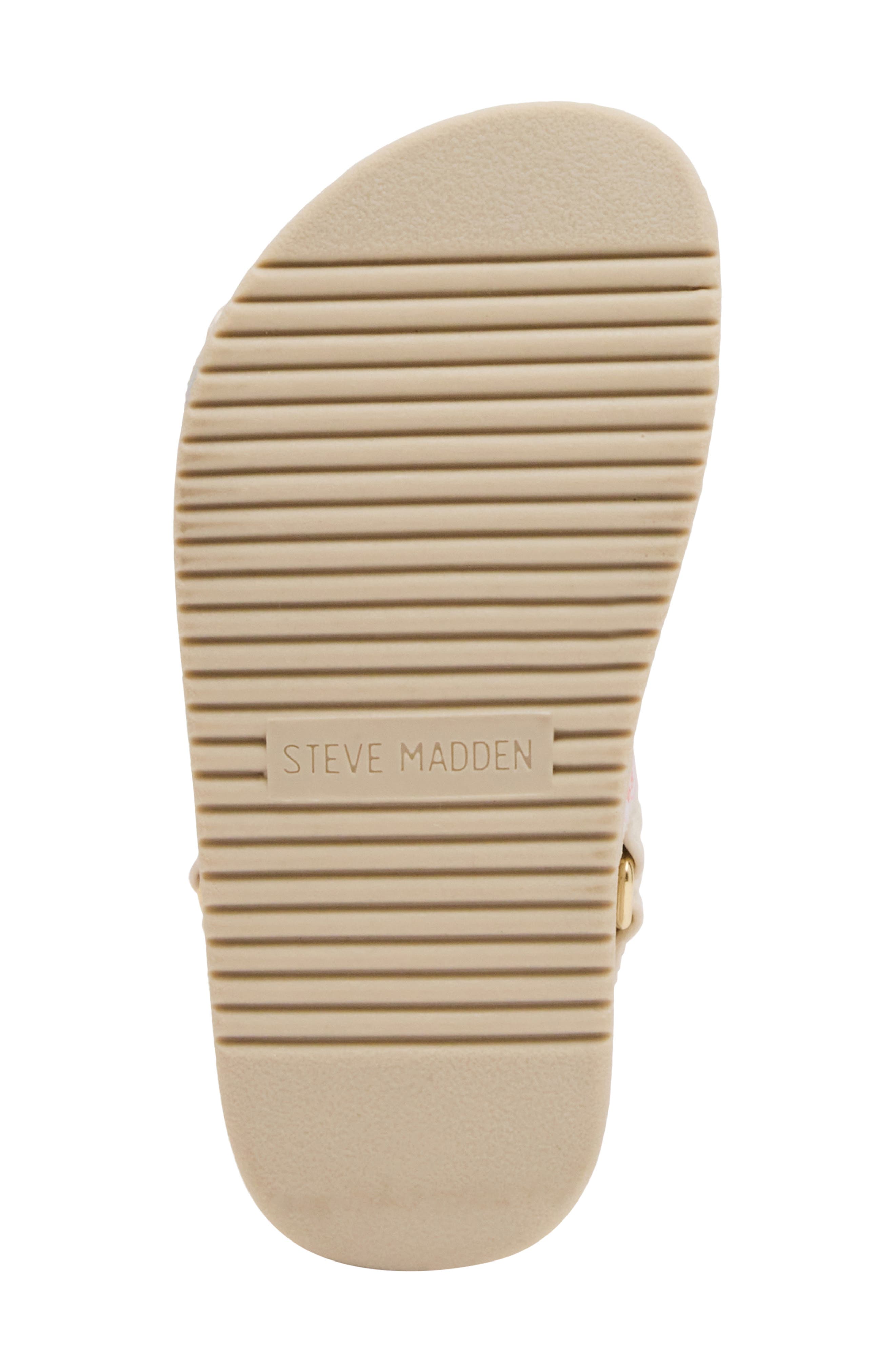 Steve Madden Kids' Tmona Slingback Platform Sandal, Alternate, color, Bone