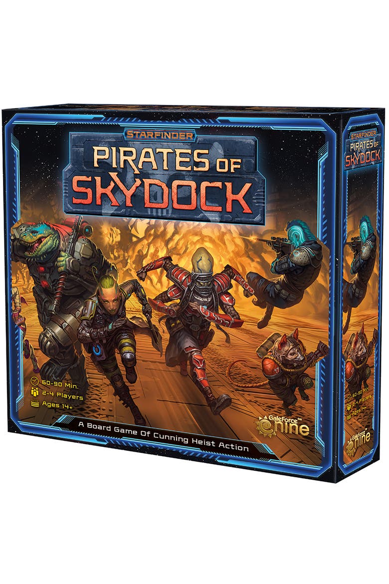 Starfinder Pirates Of Skydock Board Game Of Cunning Heist Action, Alternate, color, Multicolored