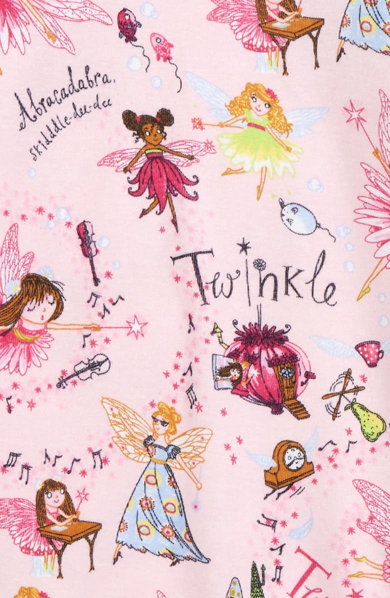 Books to Bed 'Twinkle' Fitted Two-Piece Pajamas & Book Set, Alternate, color, 