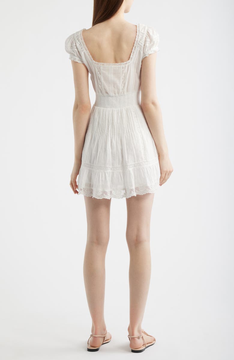 LoveShackFancy Edena Dress, Alternate, color, White