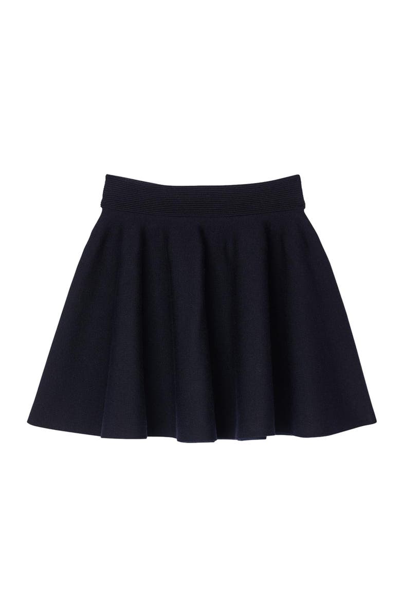 SANDRO Short knit skirt, Alternate, color, 