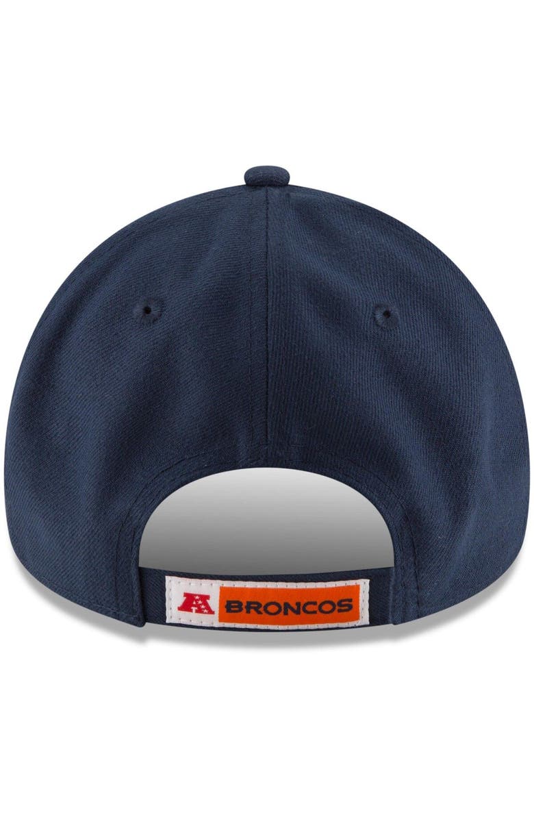 New Era Men's New Era Navy Denver Broncos The League 9FORTY Adjustable Hat, Alternate, color, 