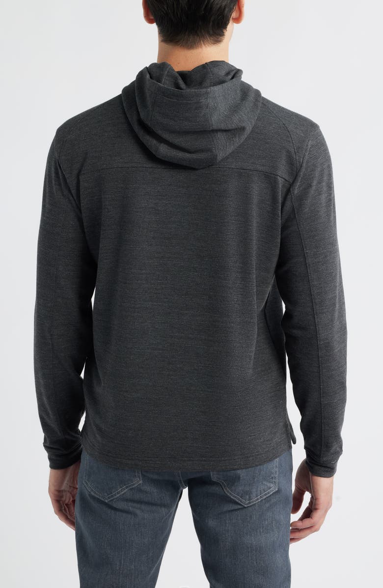 johnnie-O Remmy Performance Hoodie, Alternate, color, Black