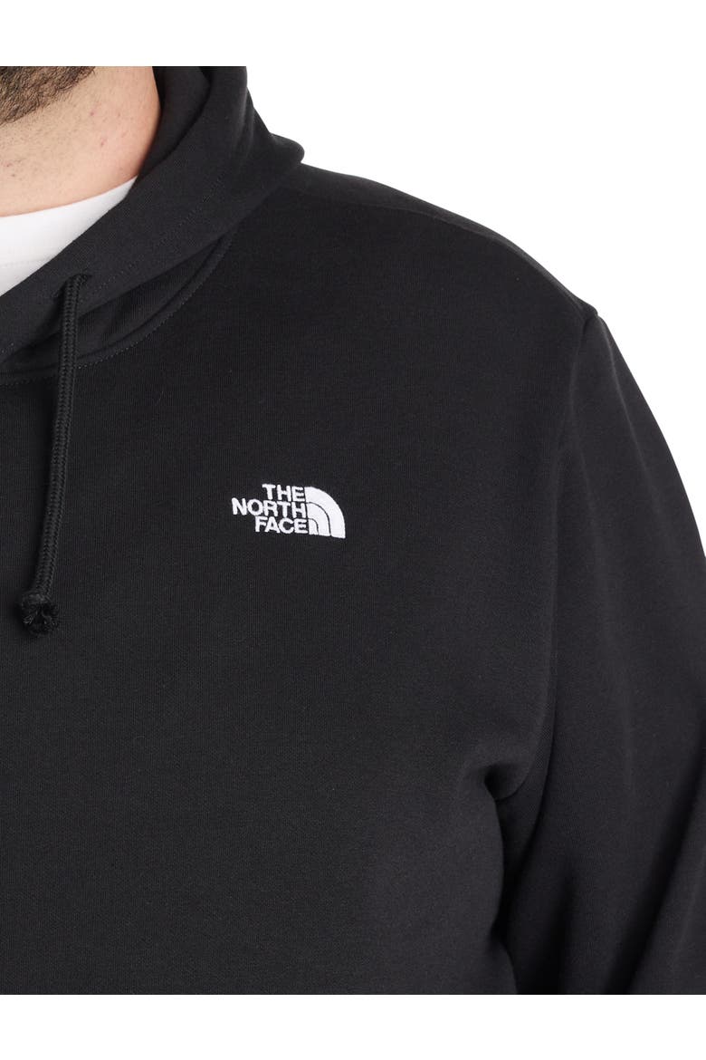 Big & Tall Big Evolution Simple Dome Hoodie, Alternate, color, TNF BLACK