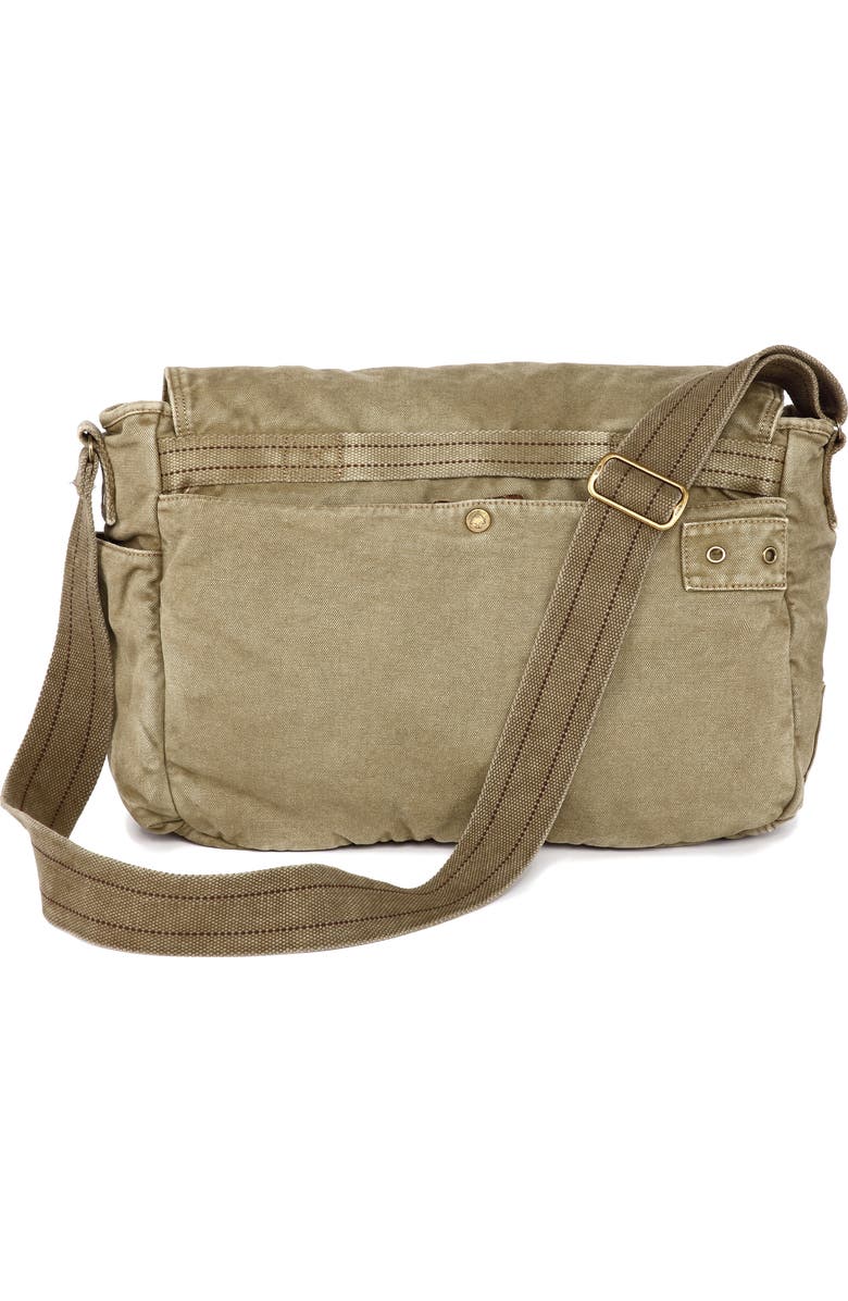 THE SAME DIRECTION Coastal Canvas Messenger Bag, Alternate, color,