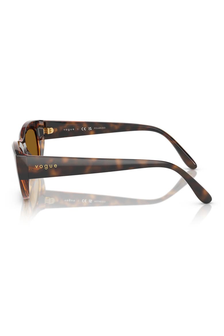 51mm Cat Eye Sunglasses, Alternate, color, HAVANA