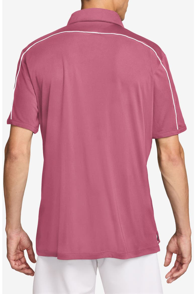 Dri-FIT Par 5 Golf Polo, Alternate, color, PEONY/ WHITE