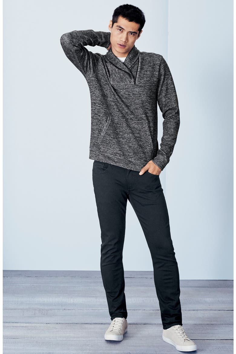 Transcend – Lennox Slim Fit Jeans, Alternate, color, BLACK SHADOW