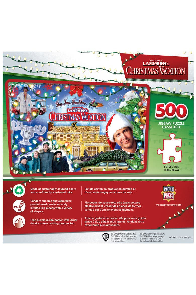 Christmas Vacation 500 Piece Puzzle, Alternate, color, Multicolor