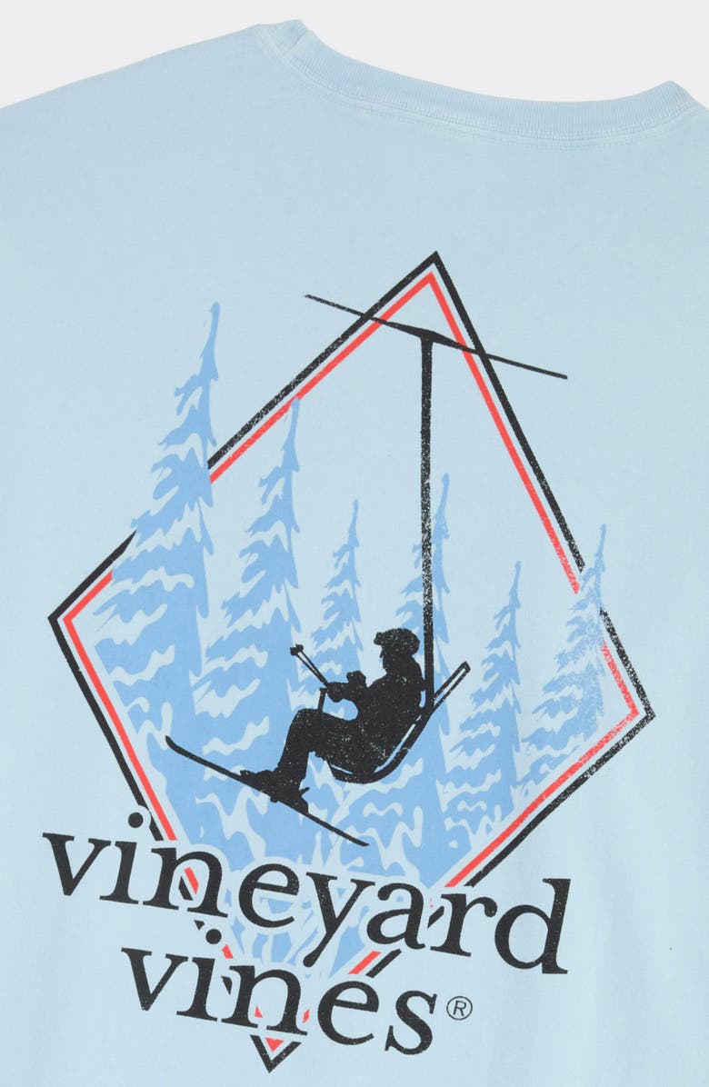 vineyard vines Chair Lift Long Sleeve Cotton Graphic T-Shirt, Alternate, color, 