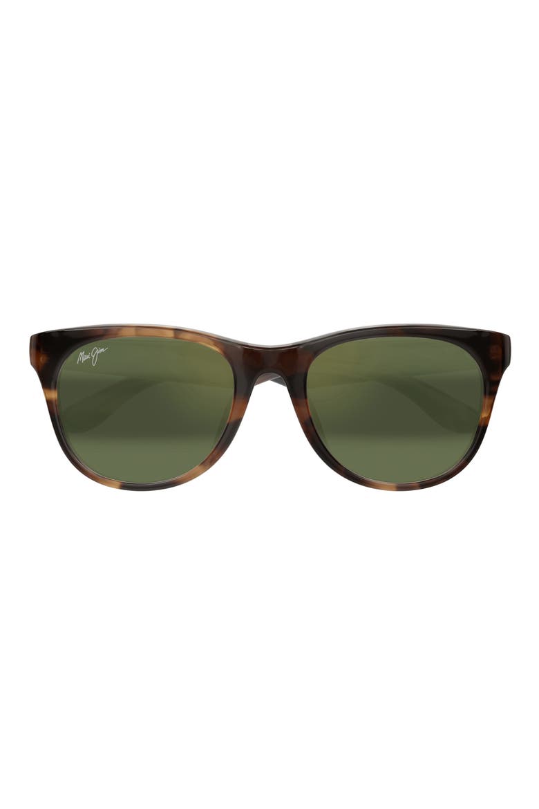 Koaniani AF 55mm PolarizedPlus2® Rectangular Sunglasses, Main, color, BROWN