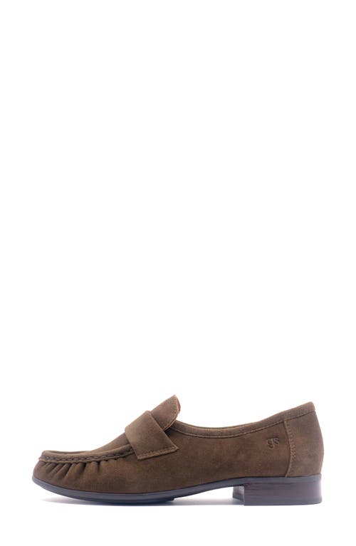 Gentle Souls Crew Woven Leather Loafer In Multi