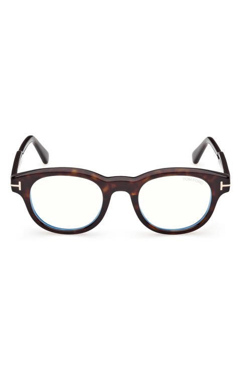 47mm Round Optical Glasses